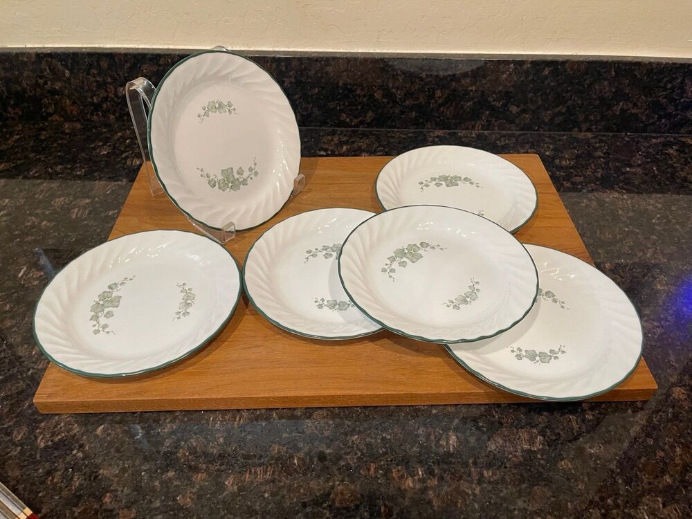 6 Corelle Callaway salad plates